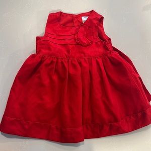 red dress